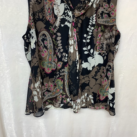 Cato Floral Sleeveless Blouse Women’s Plus 26W - Picture 3 of 8